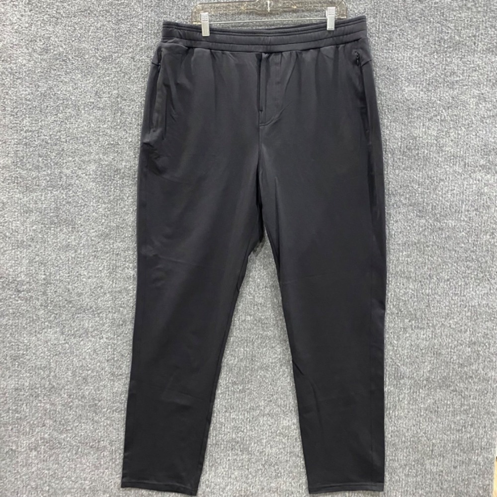 Public Rec All Day Every Day Pant Mens 38x34 Black Athletic Tapered Leg